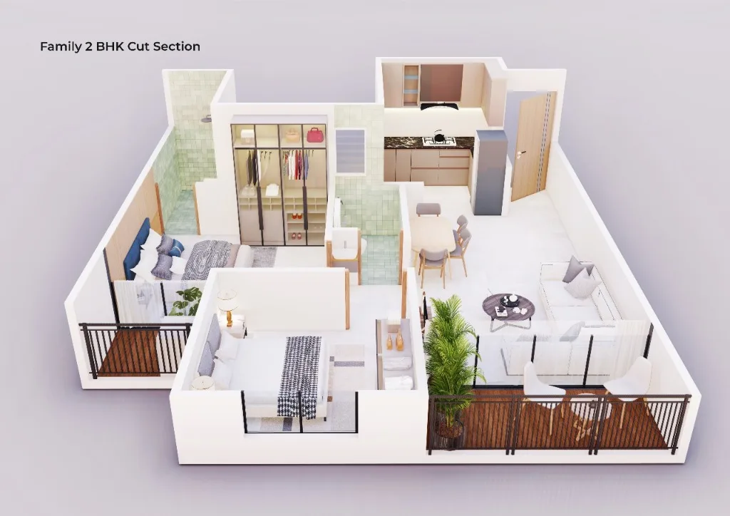 2 BHK vs 3 BHK buying guide